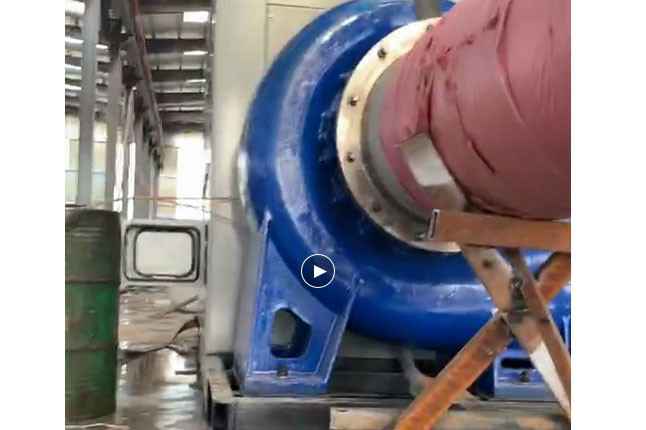 福州吕浩数据分析服务有限公司流量5100立方大型柴油机混流泵机组测试中